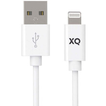 xqisit NP Charge & Sync Lightn. to USB-A 2.0 100cm weiß