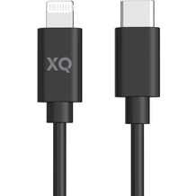 xqisit NP Charge & Sync Lightn. to USB-C 2.0 150cm schwarz