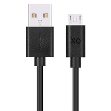 xqisit NP Charge & Sync micro USB to USB-A 2.0 100 schwarz