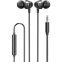 xqisit NP In ear headset wired with Jack 3.5mm schwarz