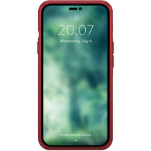 xqisit Silicone Case Anti Bac for iPhone 14 Pro Max rot