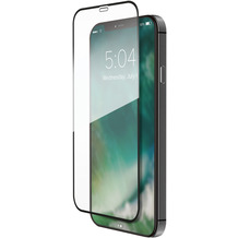xqisit Tough Glass Edge to Edge for iPhone 12 / 12 Pro clear