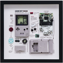 Xreart Zerlegter Game Boy im Bilderrahmen | Nintendo Game Boy Pocket | grau | HKGBP01