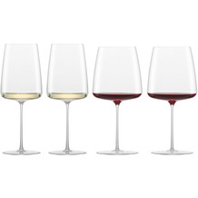 Zwiesel Glas Gläserset 4-teilig Weinglas Simplify