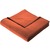Biederlack Plaid/Decke Uno Soft terracotta Veloursband-Einfassung 150 x 200 cm