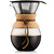 Bodum POUR OVER Kaffeebereiter mit permanentfilter, kurze Tülle, 1.0 l kork