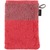 cawö Two-Tone Waschhandschuh rot 16x22 cm