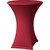 Dena Stehtischhusse Samba D2 rot dunkel mit Tischplattenbezug Ø 80-85 cm