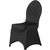 Dena Stuhlüberzug Brilliant, schwarz inklusive 4 Stuhlfüssen
