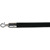 Essentials Absperrkordel velour schwarz, poliert,  3cm, Lnge 157 cm