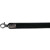 Essentials Absperrkordel velour schwarz, schwarz,  3cm, Lnge 157 cm