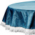Grasekamp Tischdecke aus Schaumstoff Ø 160cm  grau/blau