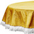 Grasekamp Tischdecke aus Schaumstoff 160x260cm  eckig gelb