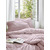 irisette Seersucker Bettwsche Set Easy 8514 rosa 155x200 cm + 1x80x80 cm