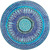 Le Coq Porcelaine Platzteller Feder-Design 34 cm Polychromos Blau