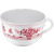 Le Coq Porcelaine Kaffeetasse Teetasse 20 cl Zwiebelmuster Anthiros Wei Purpurrot