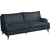 Max Winzer Passion Sofa 3-Sitzer (2-geteilt) Flachgewebe blau
