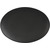 Maxwell & Williams CAVIAR BLACK Platte oval, 30 x 22 cm, Premium-Keramik
