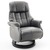 MCA furniture Calgary Comfort elektrisch Relaxsessel mit Fußstütze, braun/schwarz