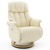 MCA furniture Calgary Comfort elektrisch Relaxsessel mit Fußstütze, creme/natur