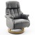 MCA furniture Calgary Comfort elektrisch Relaxsessel mit Fußstütze, taupe/natur