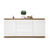 MCA furniture Chiaro Sideboard weiß matt 4 Schubkästen