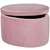Roba Kinderhocker oval mit Aufbewahrungsfunktion rosa