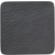 Villeroy & Boch Manufacture Rock Servierplatte quadratisch/Gourmetteller schwarz