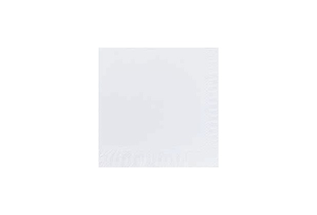 Duni Servietten 2lagig Tissue Uni weiß, 33 x 33 cm, 300 Stück