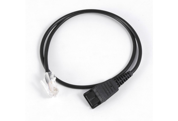 Jabra Headset-Anschlusskabel QD<>RJ45 8-polige Belegung, 0,5m glatt