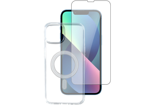 4smarts 360 Starter Set mit X-Pro Full Cover Glas, Apple iPhone 13