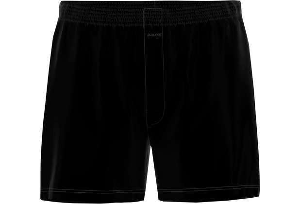 AMMANN Boxer-Short, Basic Cotton, schwarz 8 = XXL