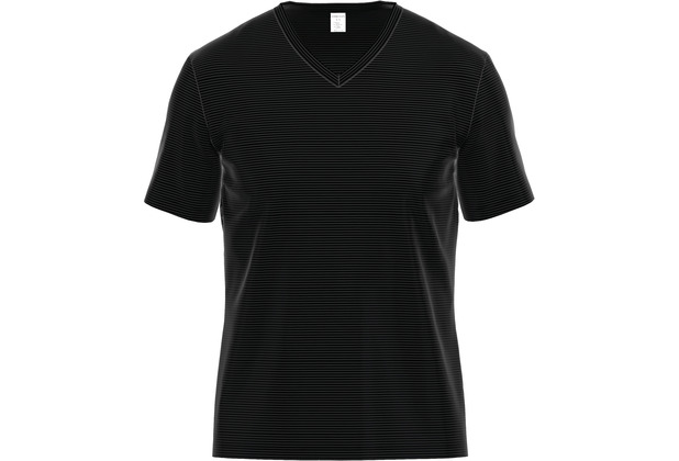 AMMANN V-Shirt, Serie Cotton & More, schwarz 5