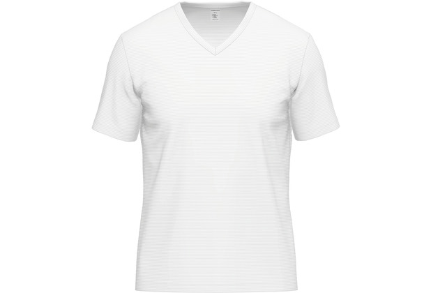 AMMANN V-Shirt, Serie Cotton & More, weiß 5