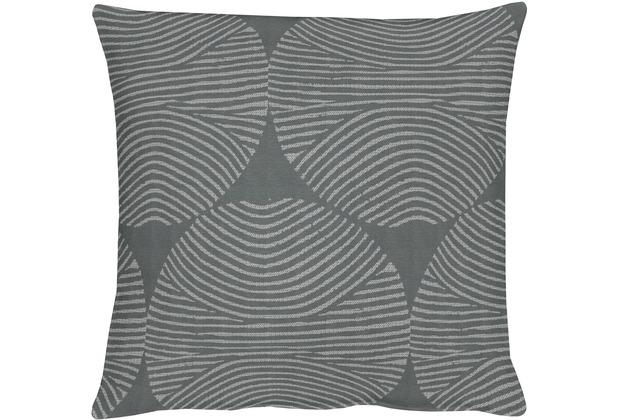 APELT Circle Loft Style Kissenhülle schwarz 40 cm x 40 cm