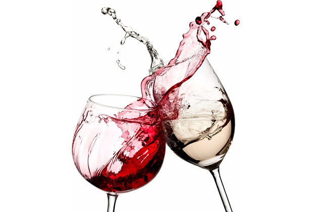 AS Création Leinwandbild Wine Glasses 50 cm x 50 cm