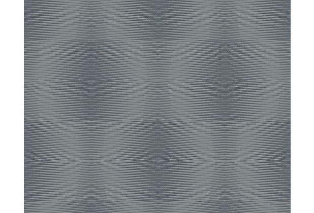 AS Création Muster-, Strukturtapete Cocoon, Vliestapete, grau, schwarz 957595