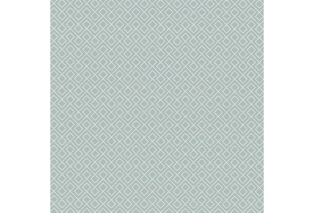 AS Création Mustertapete im skandinavischen Stil Björn Vliestapete blau weiß 351804 10,05 m x 0,53 m
