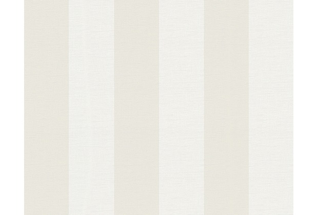 AS Création Shabby Chic Mustertapete Liberté, Tapete, beige, weiß 314055 10,05 m x 0,53 m