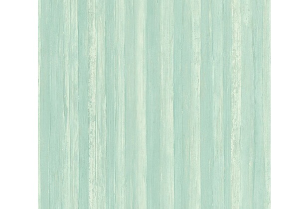 AS Création Streifentapete Borneo Tapete blau grün 327144 10,05 m x 0,53 m