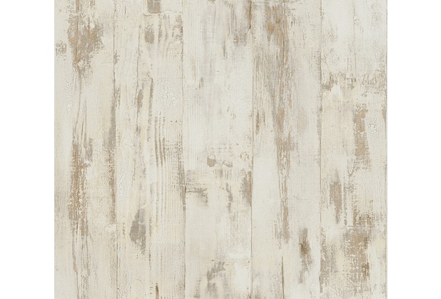 AS Création Vliestapete Authentic Walls 2 Tapete in Vintage Holz Optik beige braun 961391 10,05 m x 0,53 m