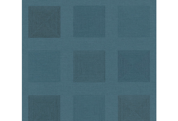 AS Création Vliestapete Ethnic Origin Tapete geometrisch grafisch blau 371721 10,05 m x 0,53 m
