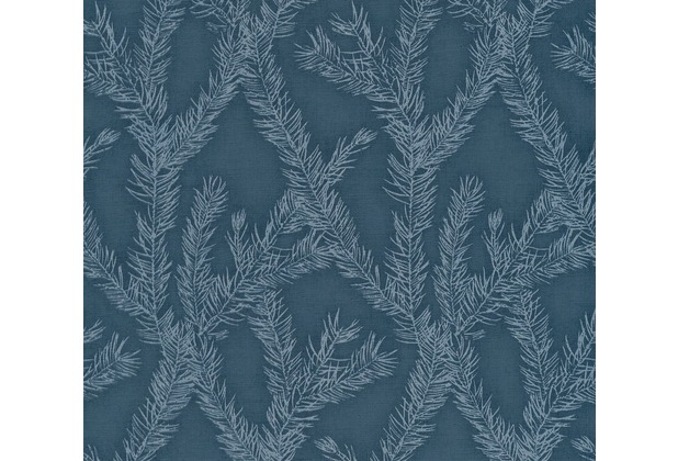AS Création Vliestapete Four Seasons Tapete metallic blau 358985 10,05 m x 0,53 m