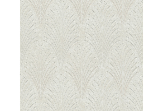 AS Création Vliestapete Pop Style Art Deco Tapete beige grau creme 374821 10,05 m x 0,53 m