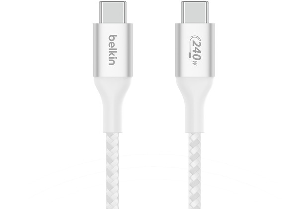 Belkin BOOST CHARGE 240W USB-C auf USB-C Kabel, 2m, weiss