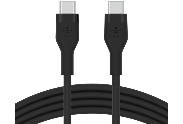 Belkin Flex USB-C/USB-C Kabel, Schnellladen bis 60W,1m schwarz