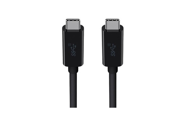 Belkin USB-C auf USB-C Kabel (USB 3.1, 5A/100W), 1m, Schwarz