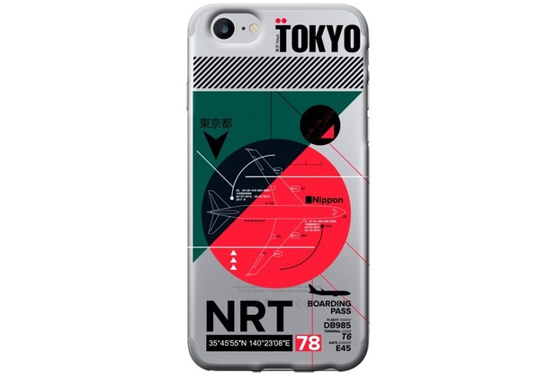 Benjamins AirPort Tokyo - Silikon Cover - Apple iPhone 7 / 8