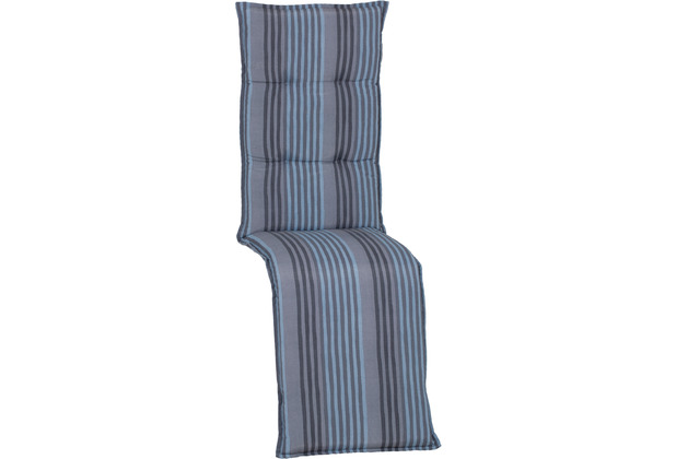 BEO Saumenauflage fr Relaxsthle - Tissa - blaue Streifen im dnischen Design BE210