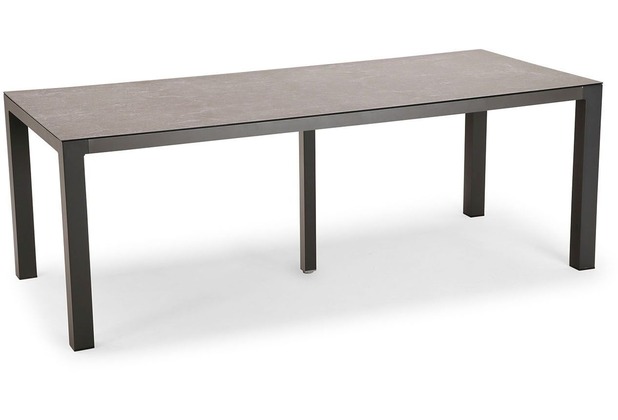 Best Tisch Houston 210x90cm anthrazit/anthrazit Gartentisch